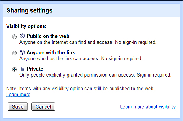 Share and Grant Access to Google Documents