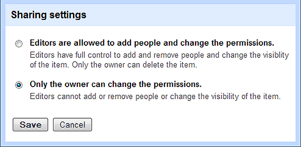 Share and Grant Access to Google Documents