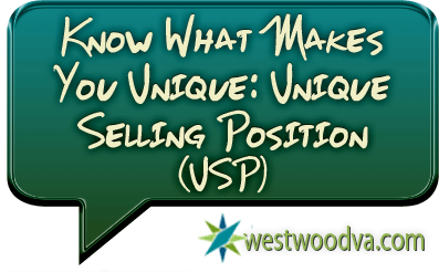 Know What Makes You Unique: Unique Selling Position (USP)